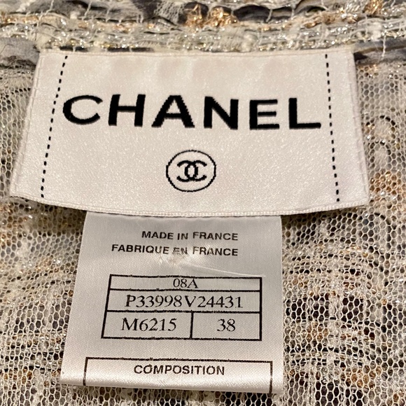 Chanel Metallic Tweed Jacket - Picture 14 of 16